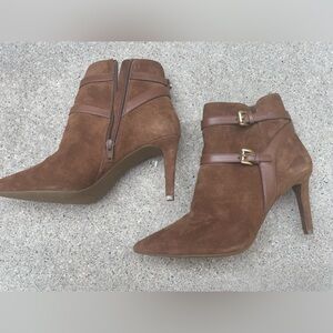 Michael Kors brown Leather Boot Size 8.5